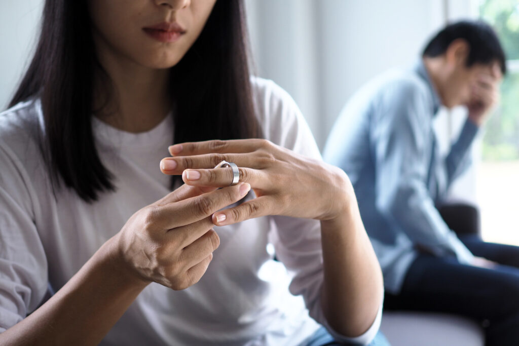 rozwód, rozstanie, zerwanie